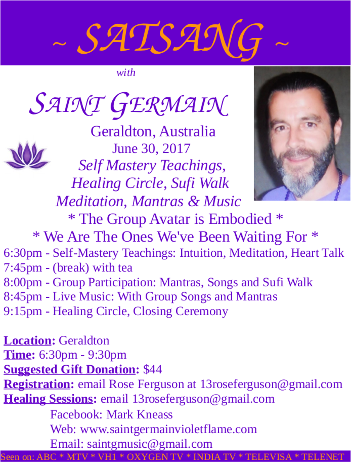 Satsung Australian 2017 tour